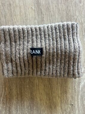 Cozy Ribbed Knit Headband in Taupe